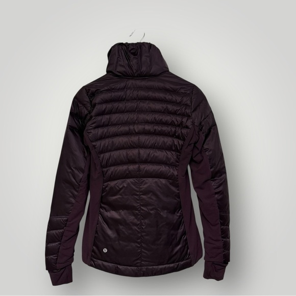 Lululemon Down For A Run Pullover II Black Cherry Sz 4 - Picture 7 of 13